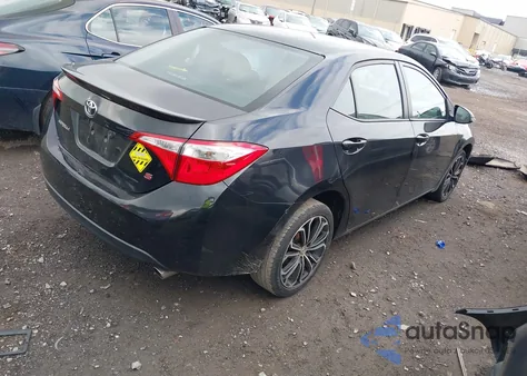 2014 Toyota Corolla S Plus z USA, uszkodzony, nr VIN 2T1BURHE6EC005685